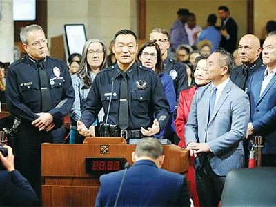 LAPD 한인 최고위직 도미니크 최 승진 축하