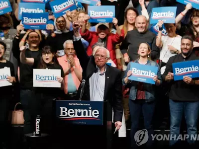 샌더스, 네바다 경선 압승 '원톱 대세론' 탄력…바이든 2위 껑충