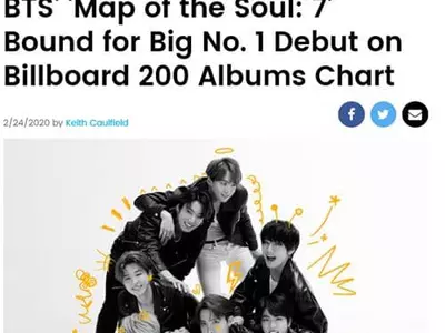 방탄소년단, 또다시 미국.영국 팝차트 석권…K팝 새 역사