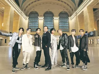 방탄소년단 신곡 ‘온’ 미국서 첫 공개