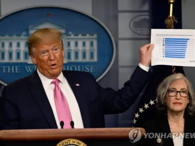 트럼프, 한국 등 입국제한 "적절한때 할수 있지만 지금은 아냐"