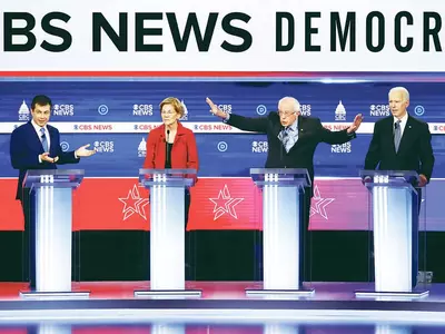 민주 대선 토론 고성 난무…“네거티브 결전장”