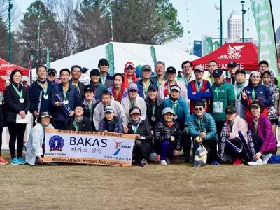 김성배씨 퍼블릭스마라톤 75세부 우승