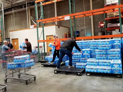 코로나19 여파 '사재기 조짐' 보여