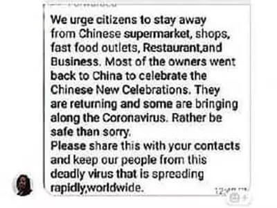 “코로나 안 걸리려면 중국계업소 멀리해라”주하원의원 보좌관 SNS 논란