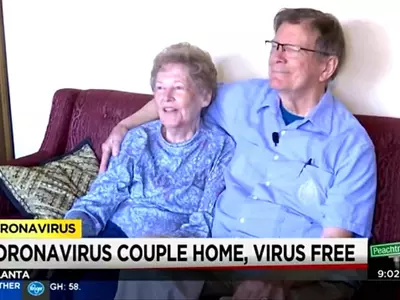 코로나완치 애틀랜타 80대 스미스부부 “웰 컴투 애틀랜타”