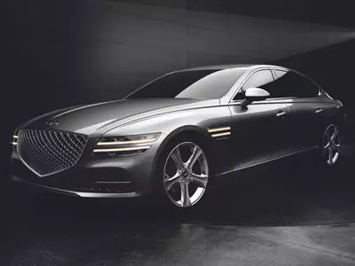 “제네시스 3세대 G80 디자인 굿”