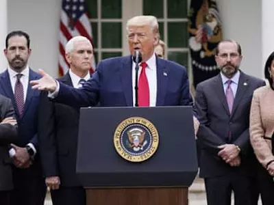 트럼프, 15일 ‘코로나19 국가기도의 날’ 선포