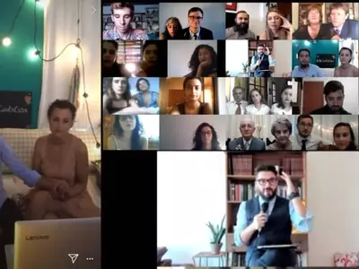 코로나 시대의 사랑…'전국민 격리' 아르헨 커플, 온라인 결혼식