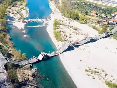 코로나 와중에 이탈리아 교량 또 붕괴