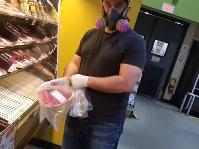 코로나 바이러스가 만든 샤핑 풍경