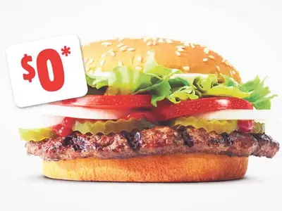 버거킹, 학생들에게 무료 햄버거