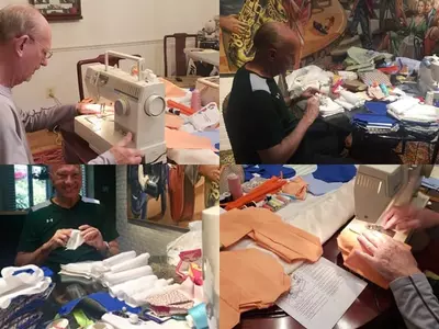 "필요한 곳에 전달되어 조금이라도 보탬이 되었으면"