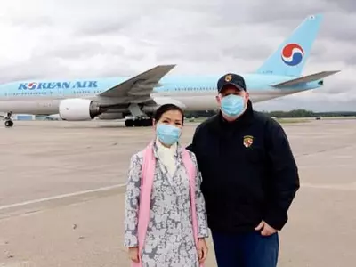 ‘한국 사위’ 메릴랜드 주지사 한국서 50만회 진단키트 공수