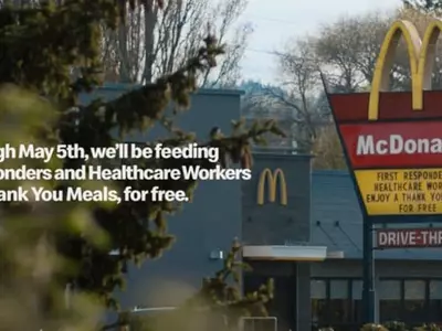 “고마워요 의료진” 맥도널드 무료 식사 ‘땡큐 밀’ 2주간 제공
