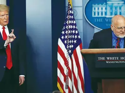 트럼프 “코로나 재확산 경고는 가짜뉴스” 격앙