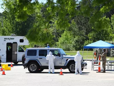 조지아 남부지역, 무증상자도 검사