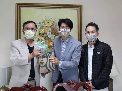 아틀란타 한인교회, 본보에 마스크 기증