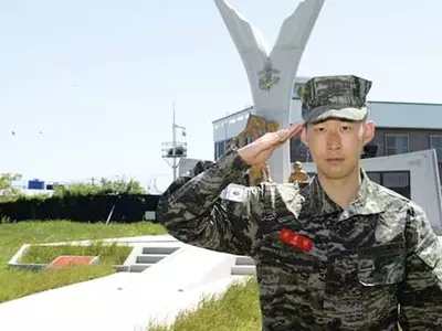 훈련 성적 1등으로 ‘퇴소’ 손흥민… 남은 건 복귀뿐