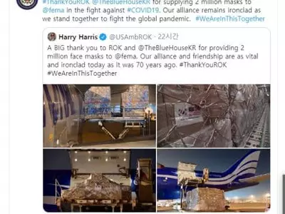 국무부 “한국 마스크 200만장 제공 감사…한미동맹 굳건”