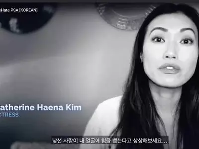 아시안 셀럽들 “코로나 차별방지” 광고 찍었다