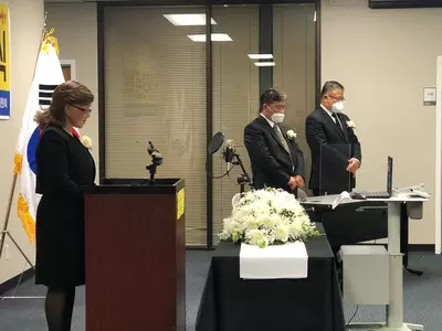 “5.18의 숭고한 정신 기억하겠습니다”