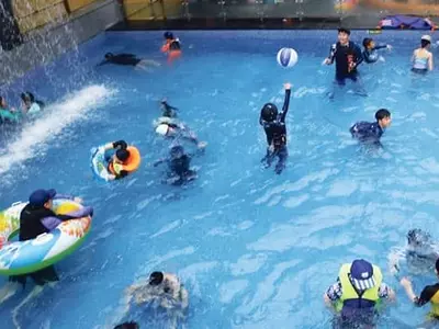 물 속보다 물 밖이 감염위험 더 높아