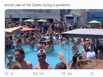 연휴 맞은 해변·공원에 인파…코로나 사망 10만명 육박 무색