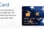 연방 지원금, 체크 대신 데빗카드로