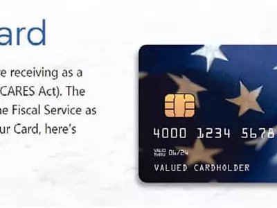 연방 지원금, 체크 대신 데빗카드로