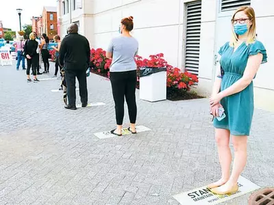 코로나 속에도 대선은 진행 중