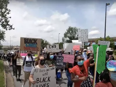 평화 시위 지지 ‘한인들도 함께 걸었다’