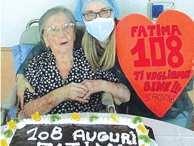 108세 할머니 코로나19 완치돼 화제