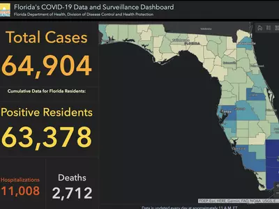 〈플로리다〉플로리다 확진자 수 다시 증가...2단계 경제재개 시작