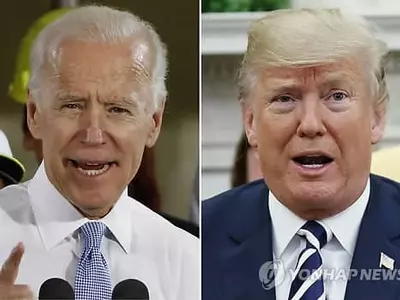 바이든, 여론조사서 트럼프에 두자릿수로 앞서…트럼프 “가짜”