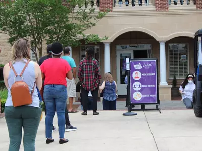 새 투표 기계 작동 불능, 곳곳 장시간 대기행렬