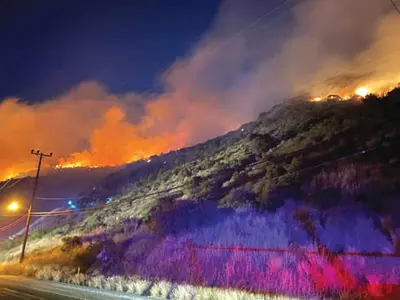 폭염 속 남가주 산불 계속