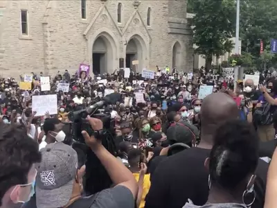 다운타운서 대규모 시위 ‘조지아 행진’ 개최