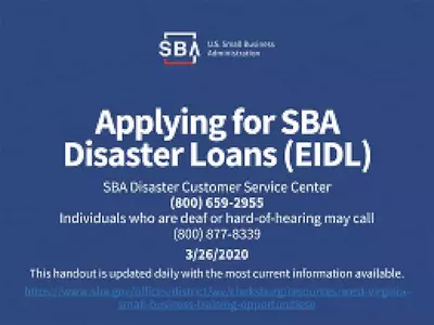 SBA ‘긴급재난 융자지원’ 신청접수 재개