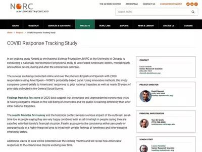 시카고대 여론연구센터 "미국인 행복지수 역대 최저"