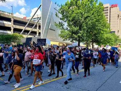 〈사진〉 노예해방 기념일 '준틴스' 맞아 애틀랜타서도 집회