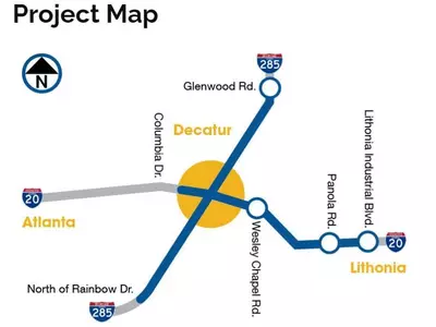 애틀랜타 동부 I-285,I-20 새 인터체인지 생긴다