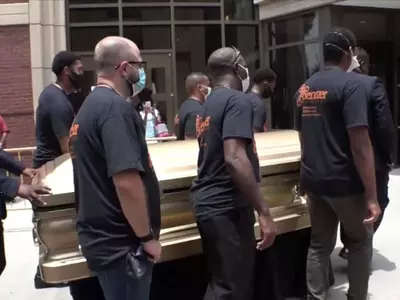 〈사진〉레이샤드 브룩스 장례식 23일 열려