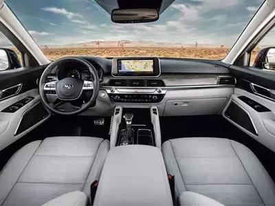 기아 텔루라이드 ‘10대 베스트 인테리어’