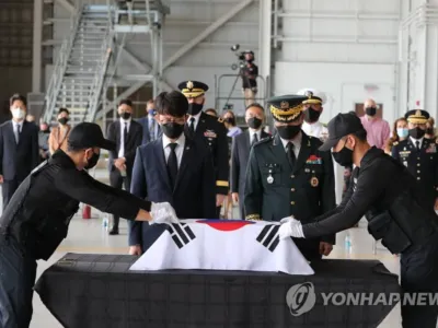 6.25 70주년, 참전용사 유해 인수식