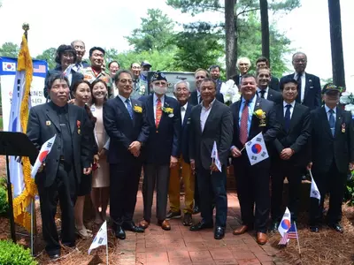 한국전 70주년 참전용사 추모회 거행