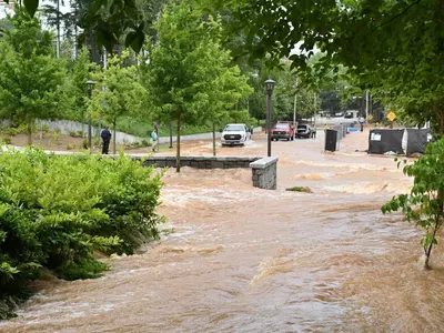 애틀랜타 도심 수도관 파열 대혼란