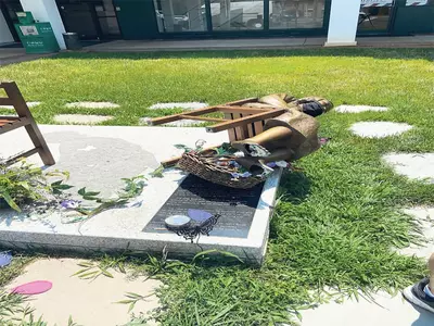 워싱턴DC 소녀상 훼손… 범인은 한인 노숙자