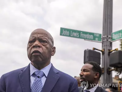 미국 '흑인 인권운동 거물' 존 루이스 의원 타계…향년 80세
