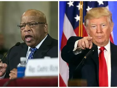 트럼프 대통령 “역사가 존 루이스를 어떻게 기억할지 모르겠다”